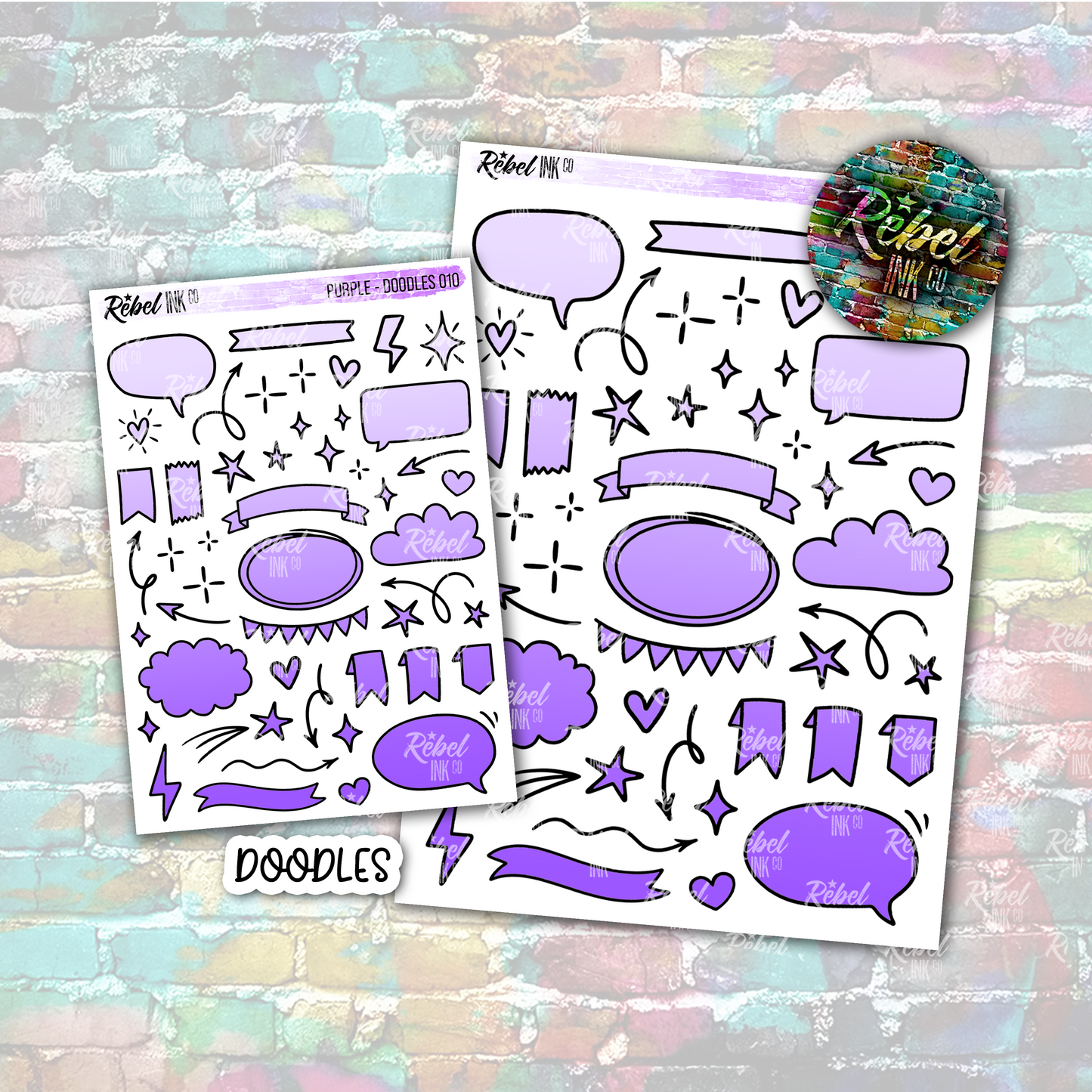 Purple - Doodles