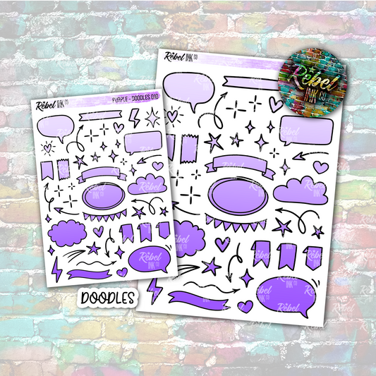 Purple - Doodles
