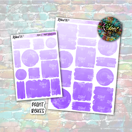 Purple - Paint Boxes Multi
