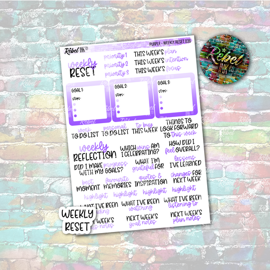 Purple - Weekly Reset
