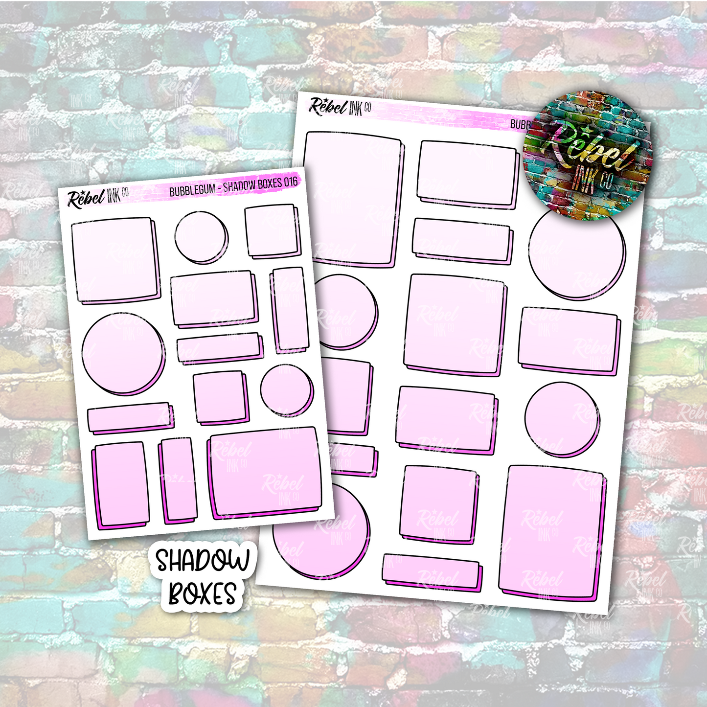 Bubblegum - Shadow Boxes Multi