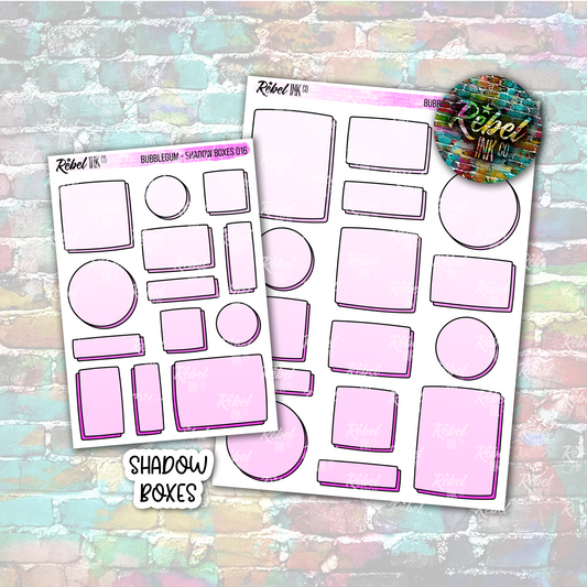 Bubblegum - Shadow Boxes Multi