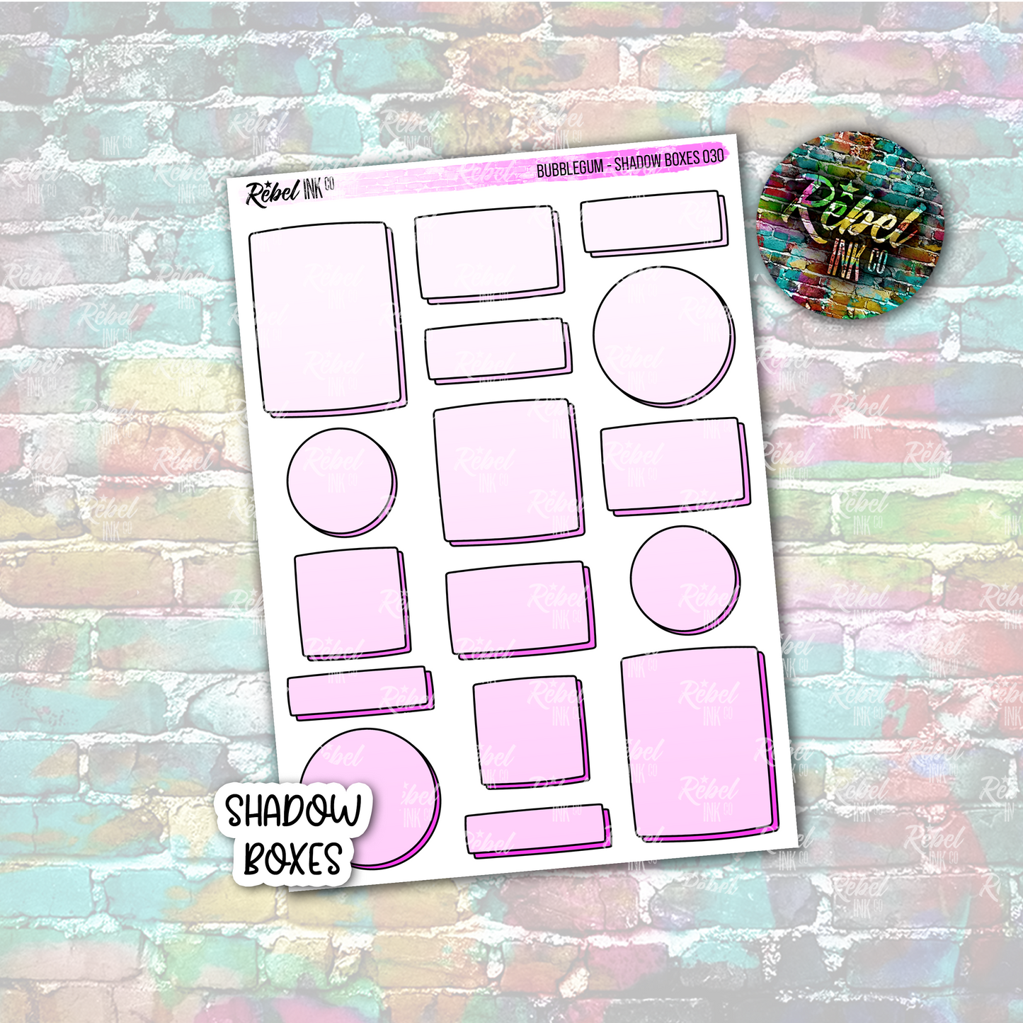Bubblegum - Shadow Boxes Multi