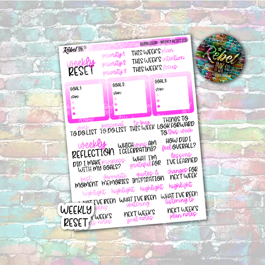 Bubblegum - Weekly Reset