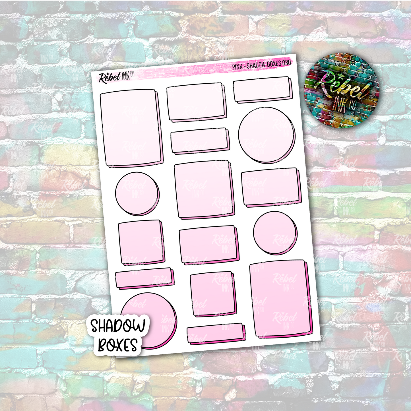 Pink - Shadow Boxes Multi