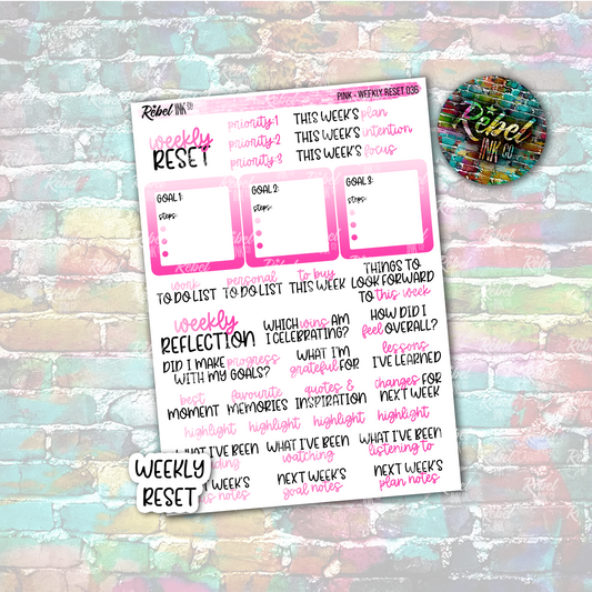 Pink - Weekly Reset
