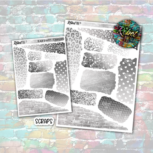 Black & White - Scraps