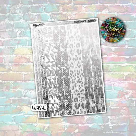 Black & White - Washi