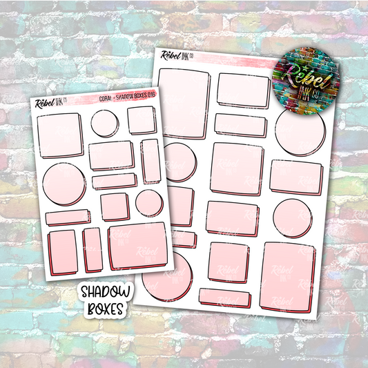 Coral - Shadow Boxes Multi