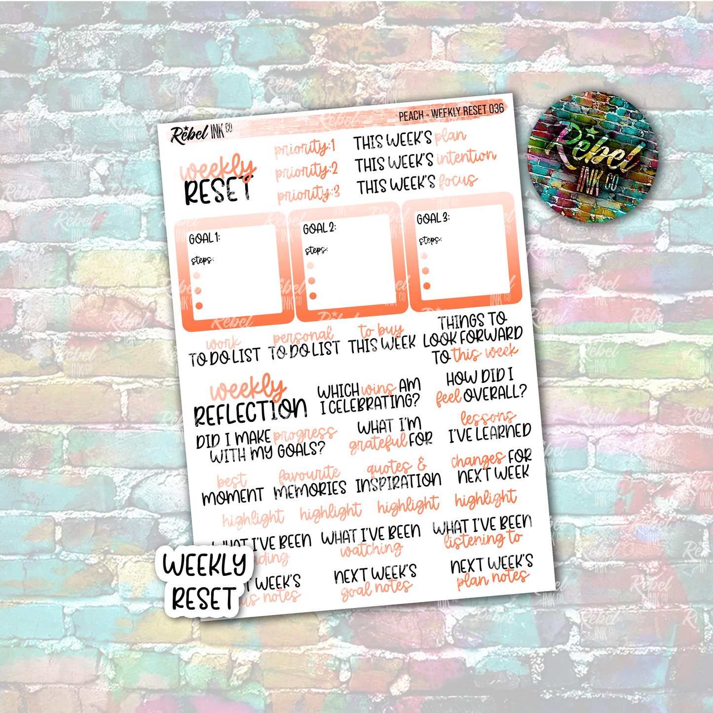 Peach - Weekly Reset