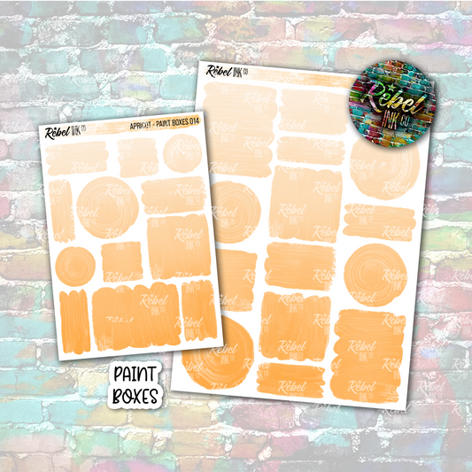 Apricot - Paint Boxes Multi