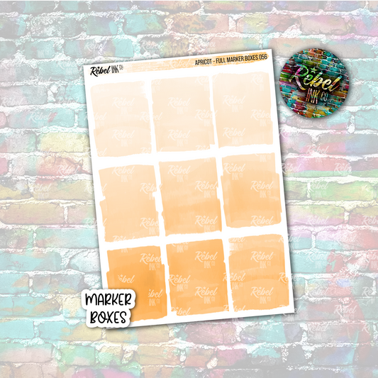 Apricot - Marker Full Boxes