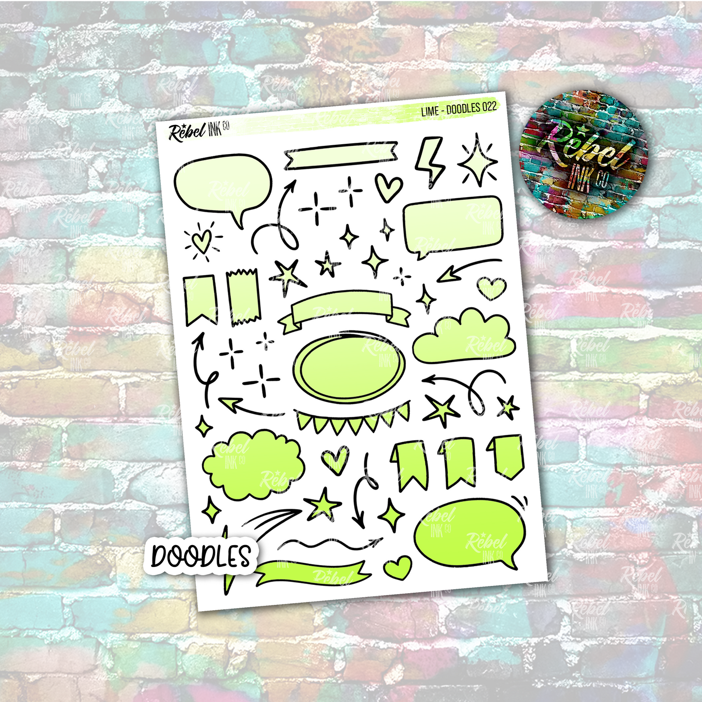 Lime - Doodles