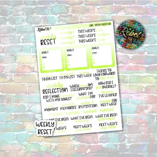 Lime - Weekly Reset