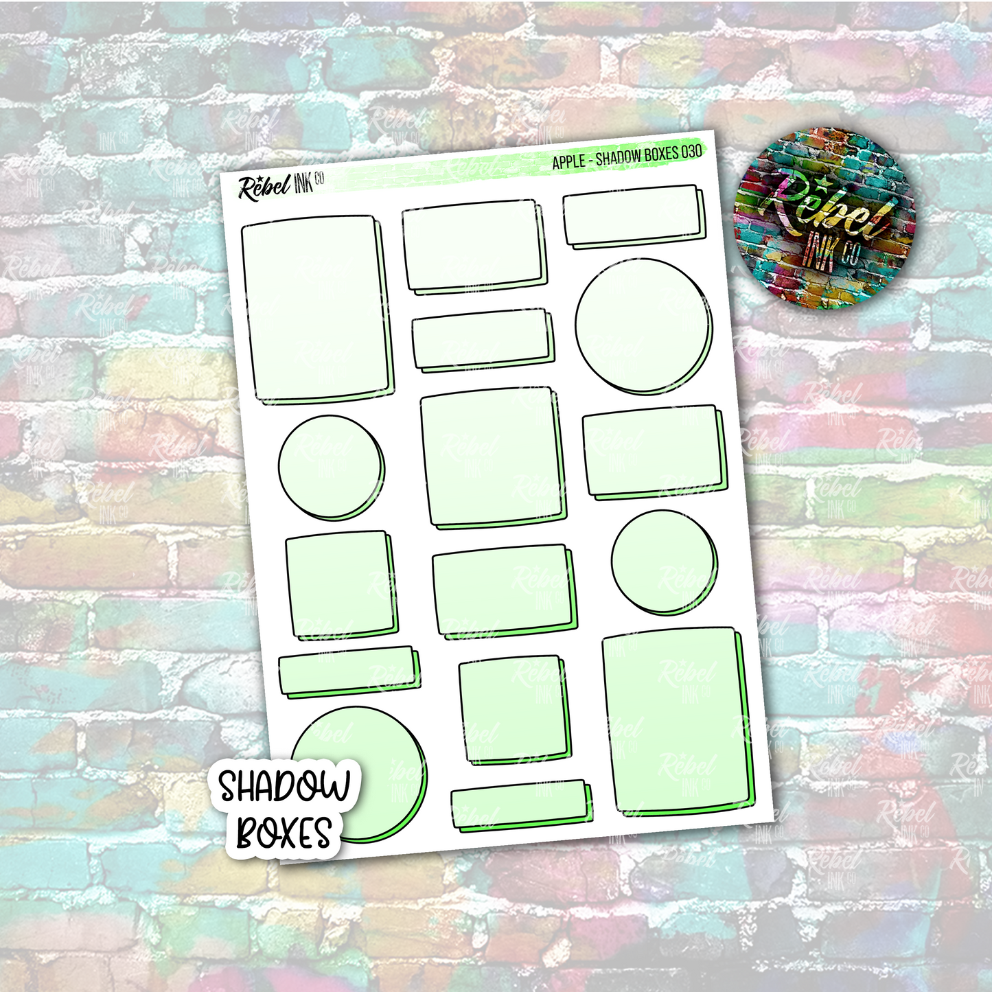 Apple - Shadow Boxes Multi