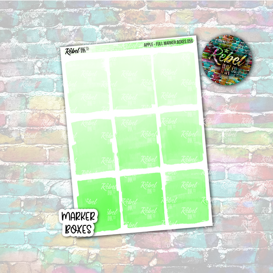 Apple - Marker Full Boxes