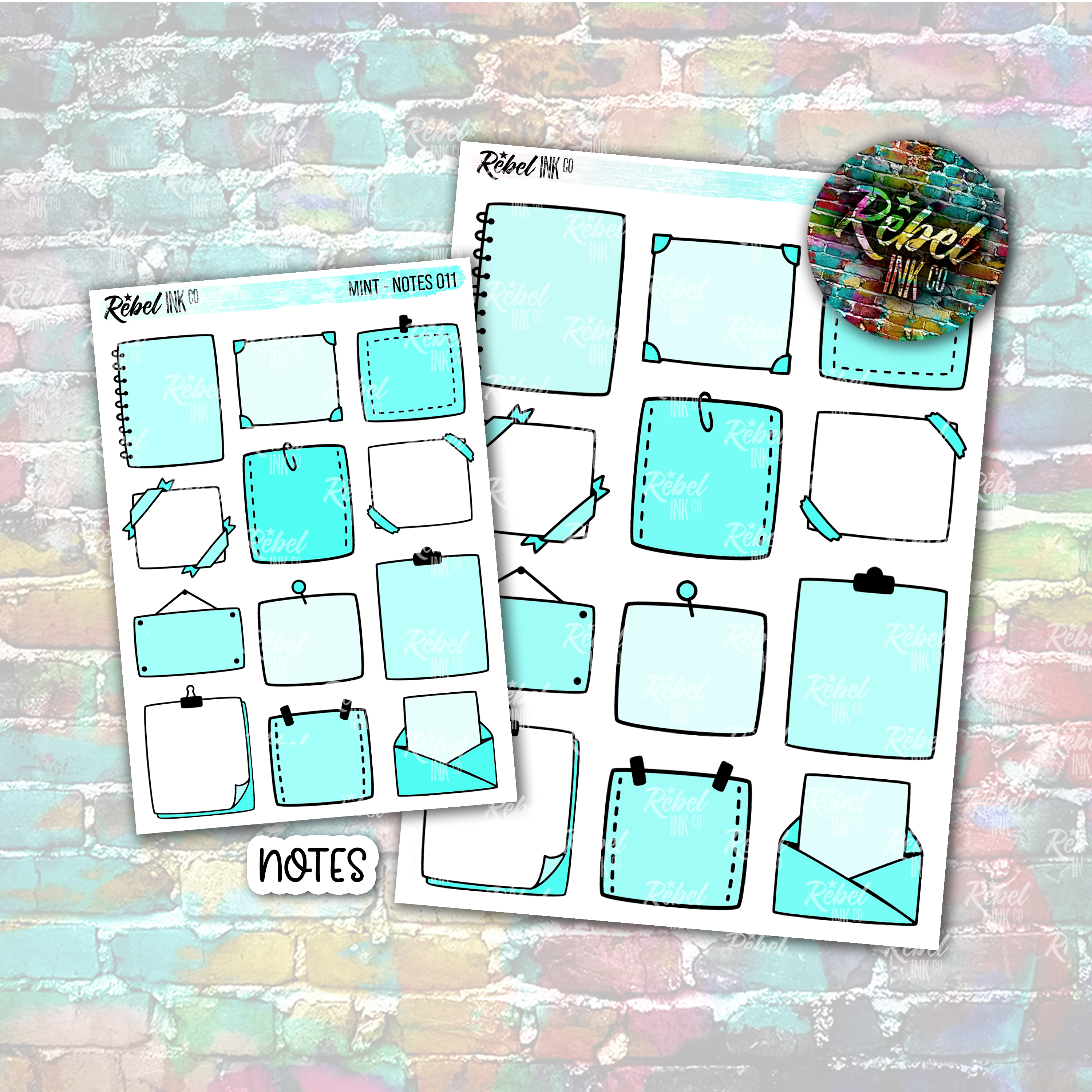 Mint - Note Boxes – rebelinkco