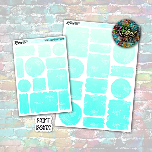 Mint - Paint Boxes Multi