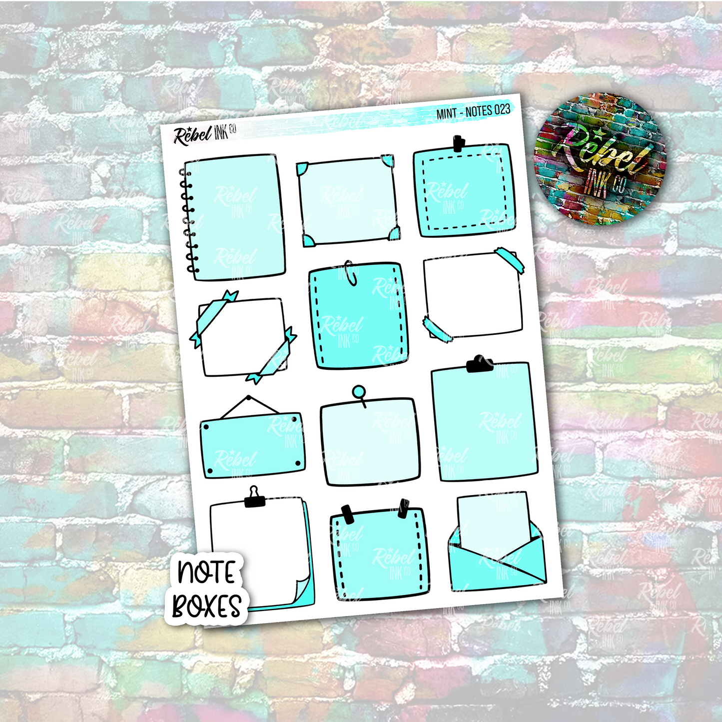 Mint - Note Boxes
