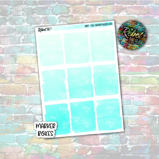 Mint - Marker Full Boxes