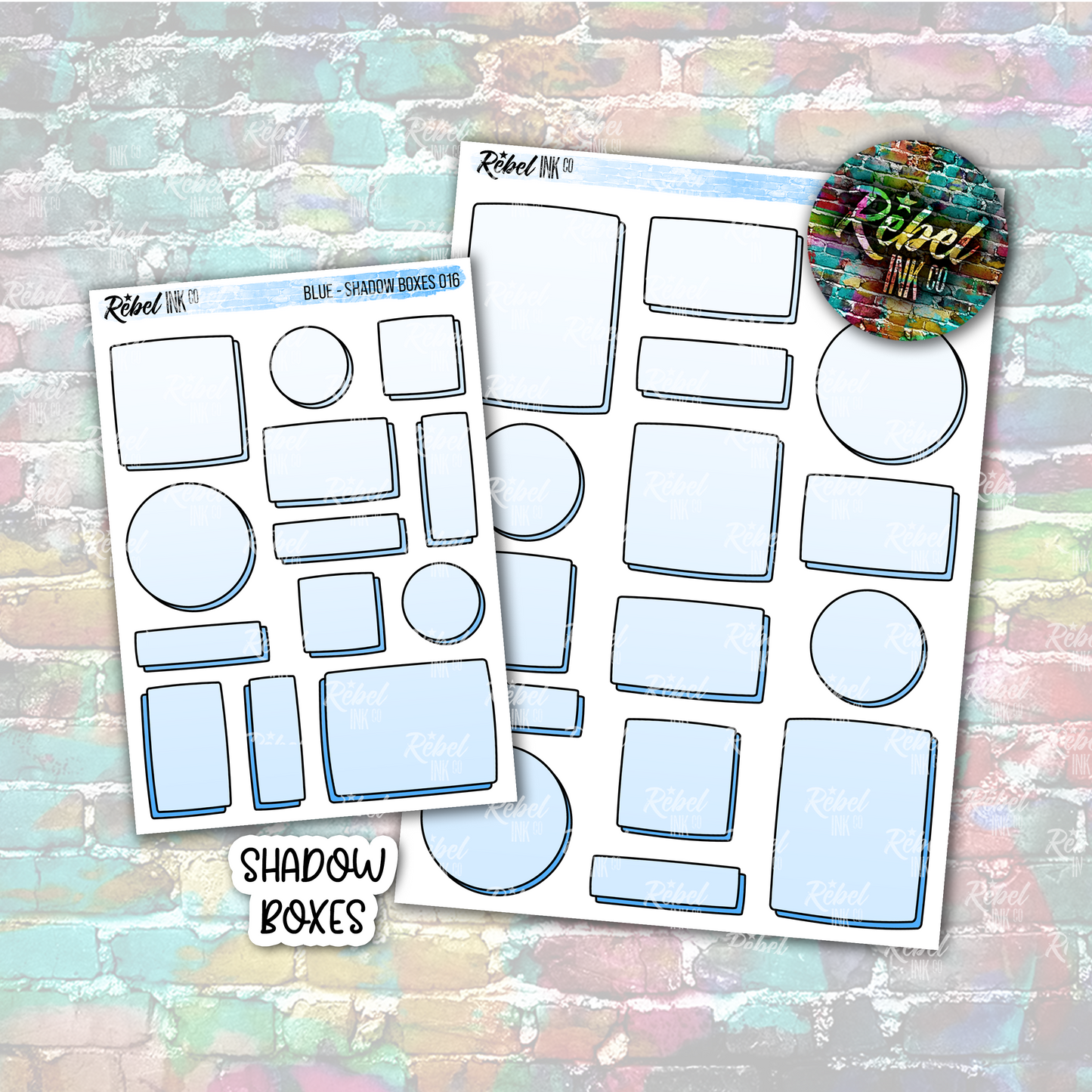 Blue - Shadow Boxes Multi