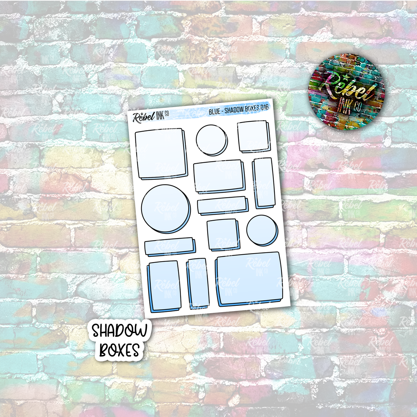 Blue - Shadow Boxes Multi
