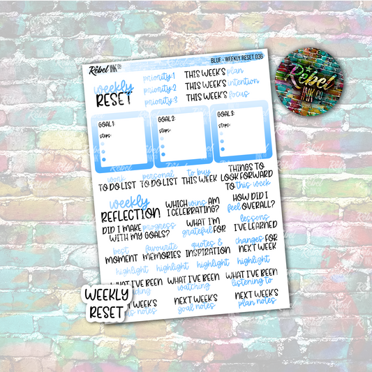 Blue - Weekly Reset