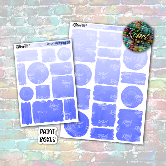 Violet - Paint Boxes Multi