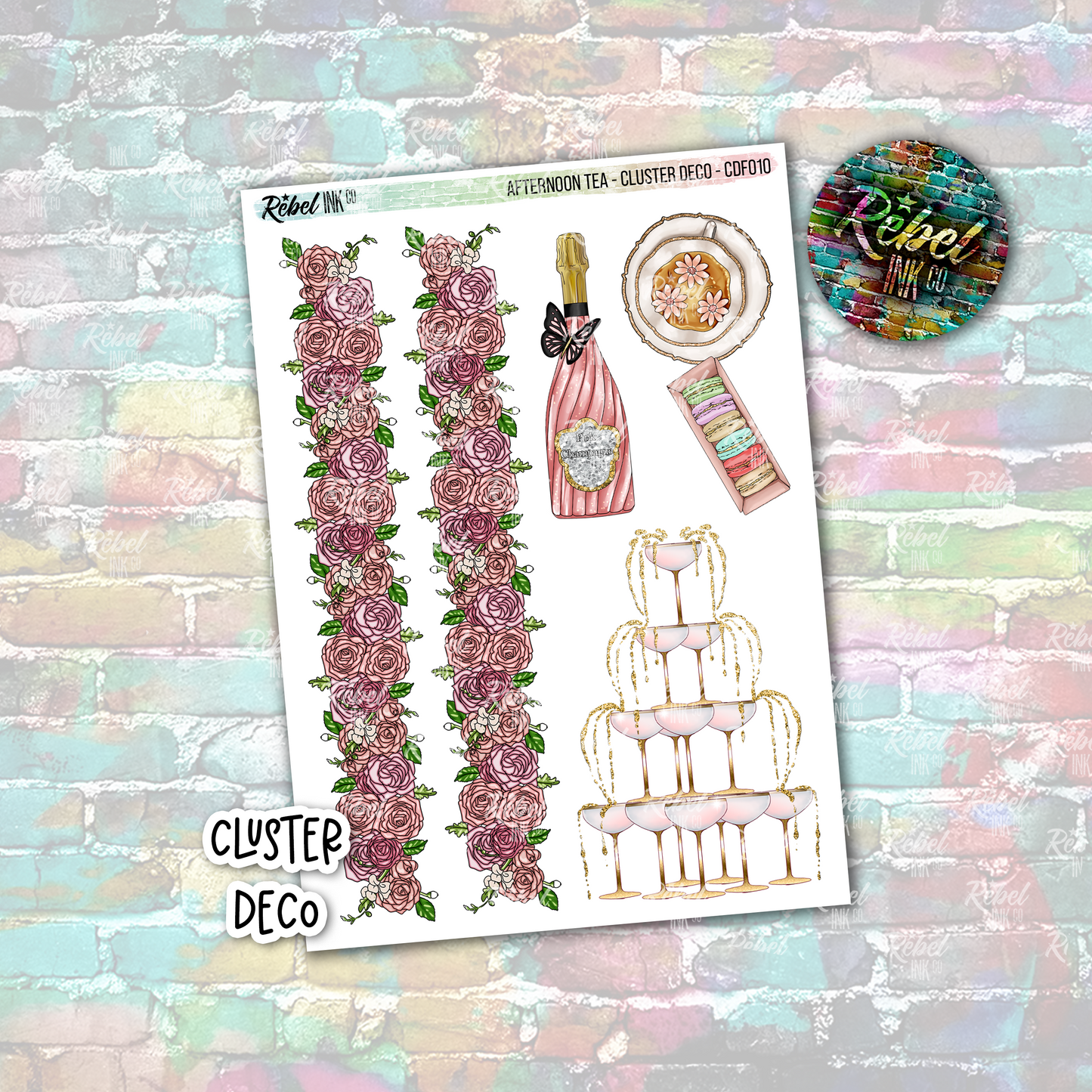 Afternoon Tea - Cluster Deco Large