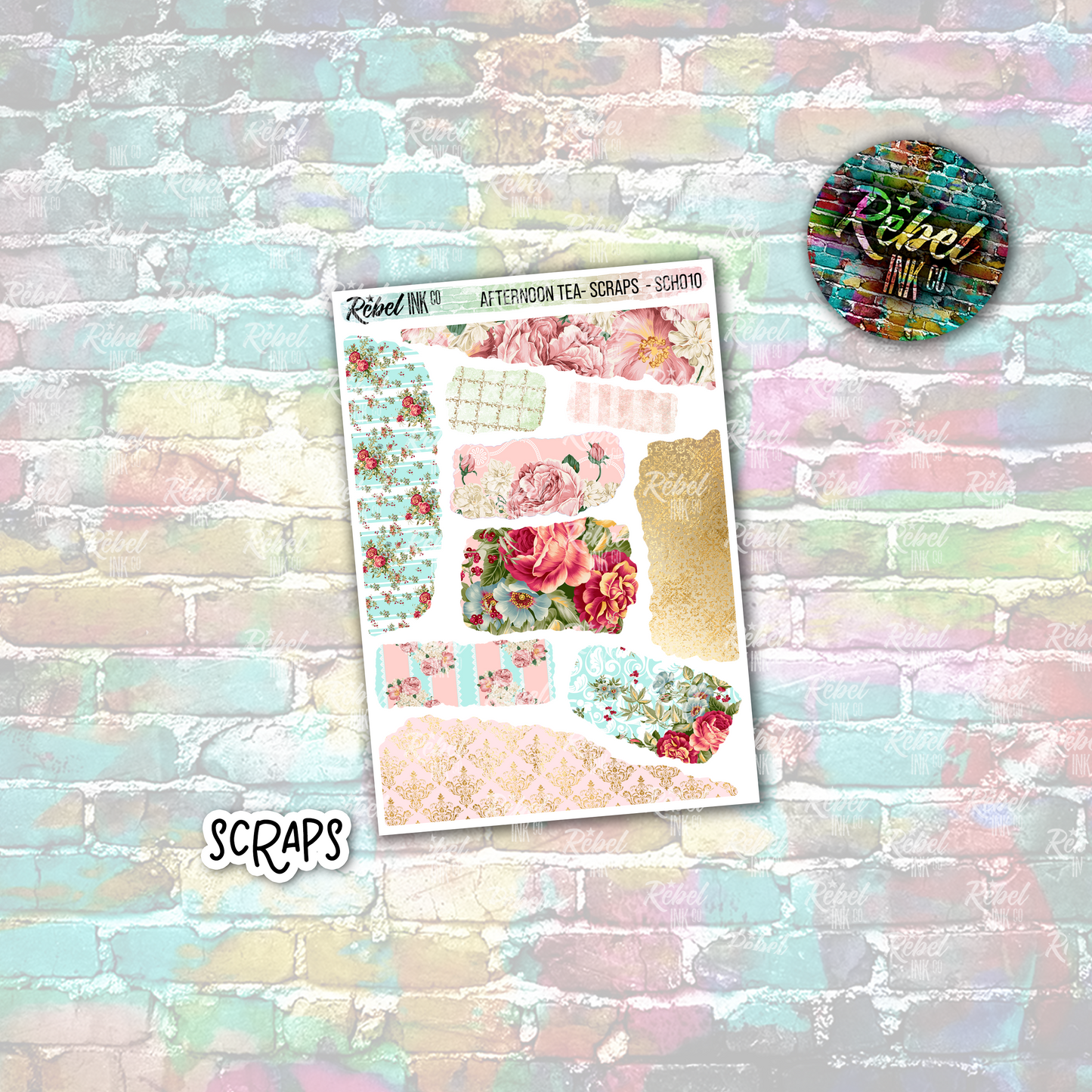 Afternoon Tea - Scraps Small
