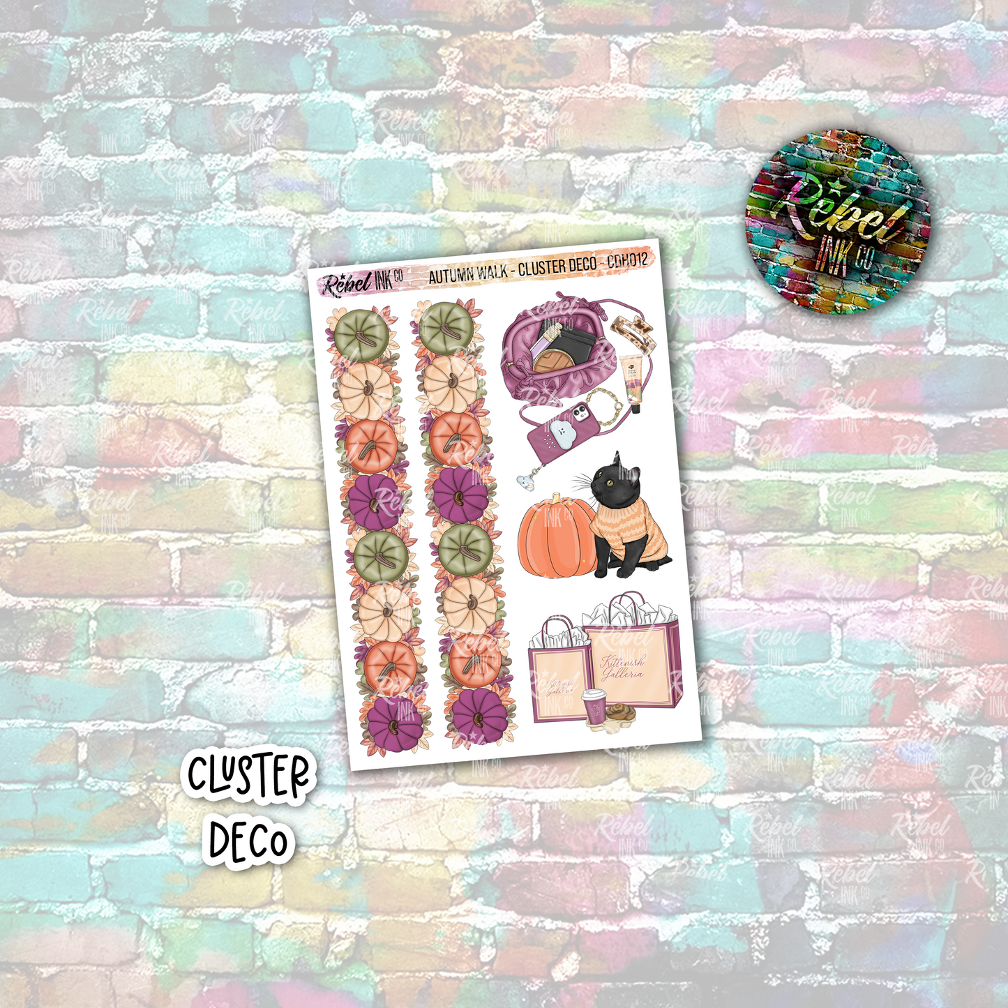 Autumn Walk - Cluster Deco Small