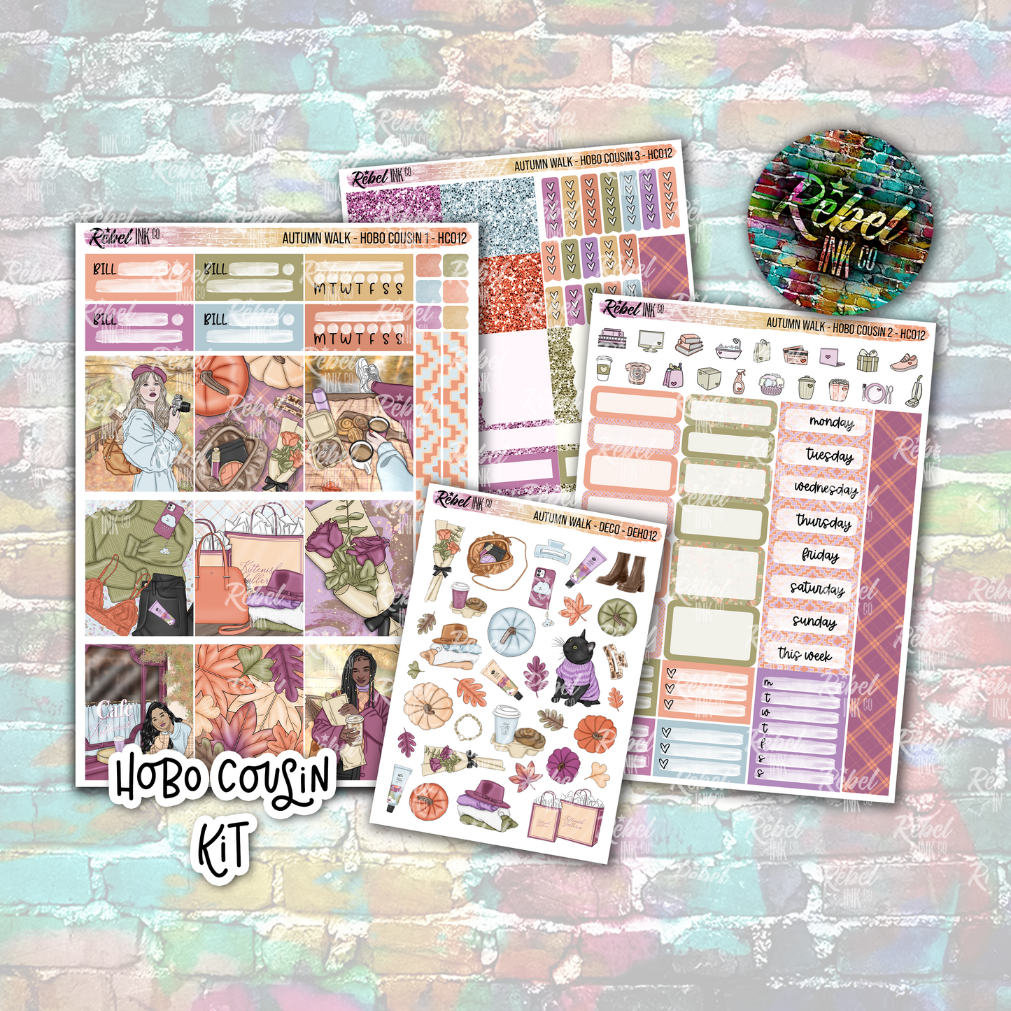 Autumn Walk - Hobo Cousin Kit