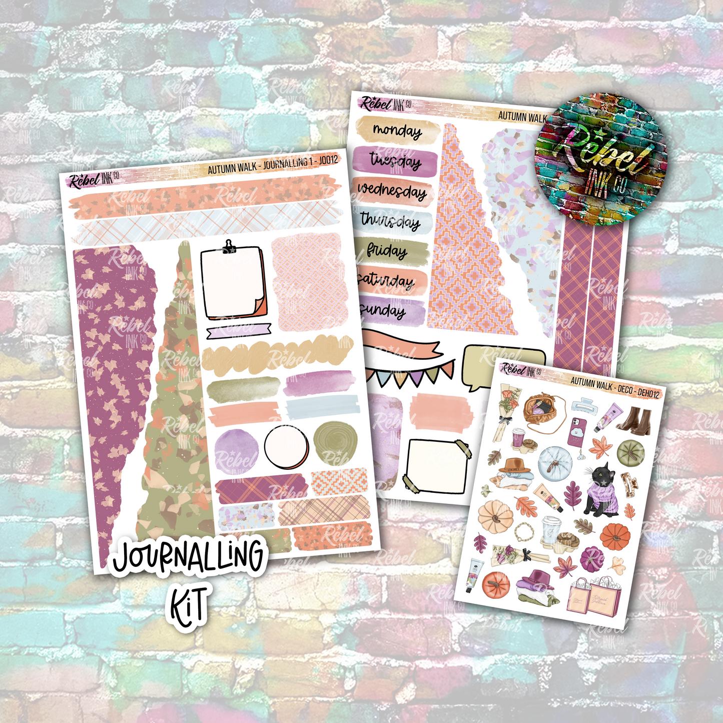 Autumn Walk - Journalling Kit