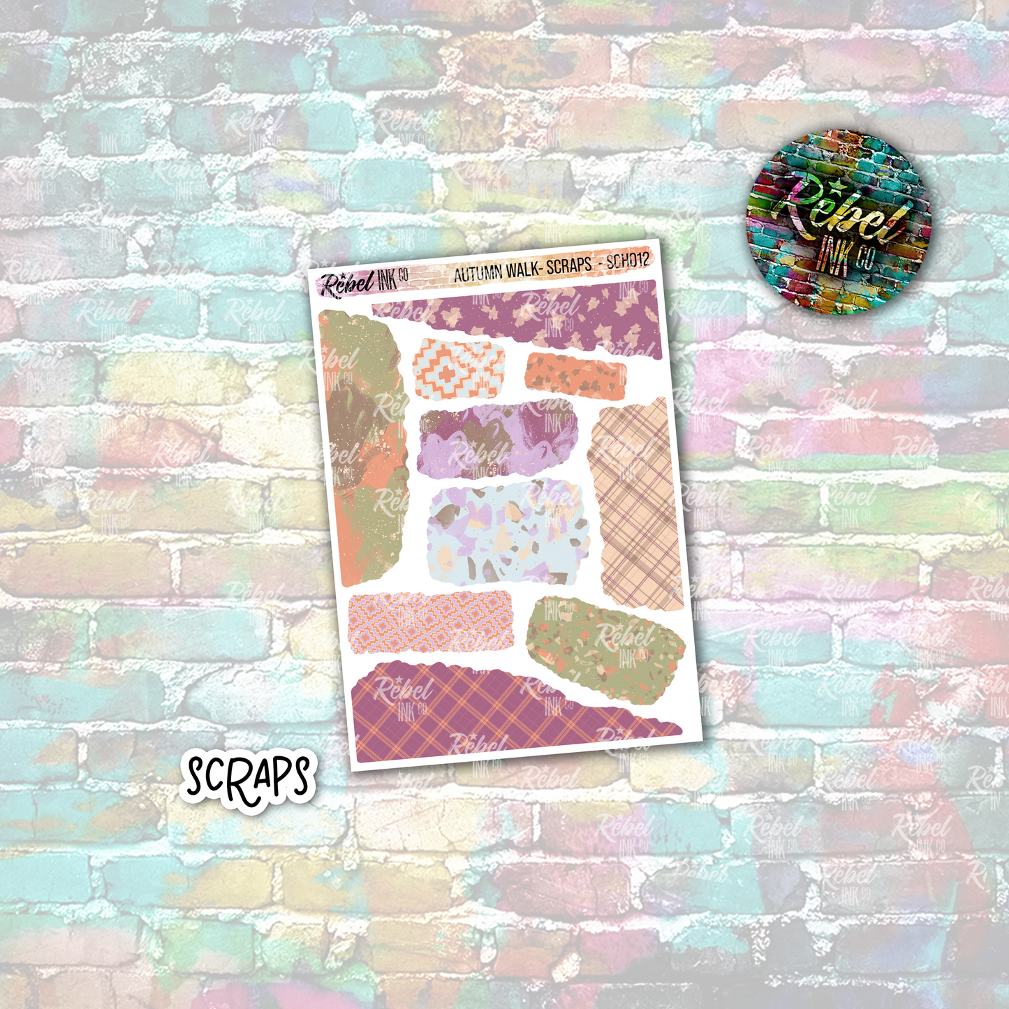Autumn Walk - Scraps Small