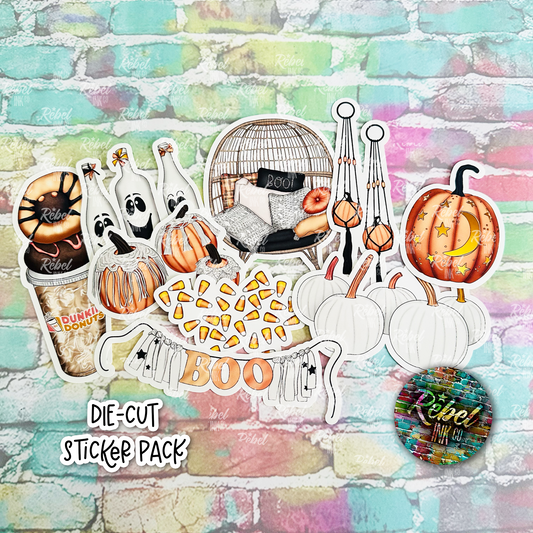 Boo-ho Chic - Die-cut Sticker Pack