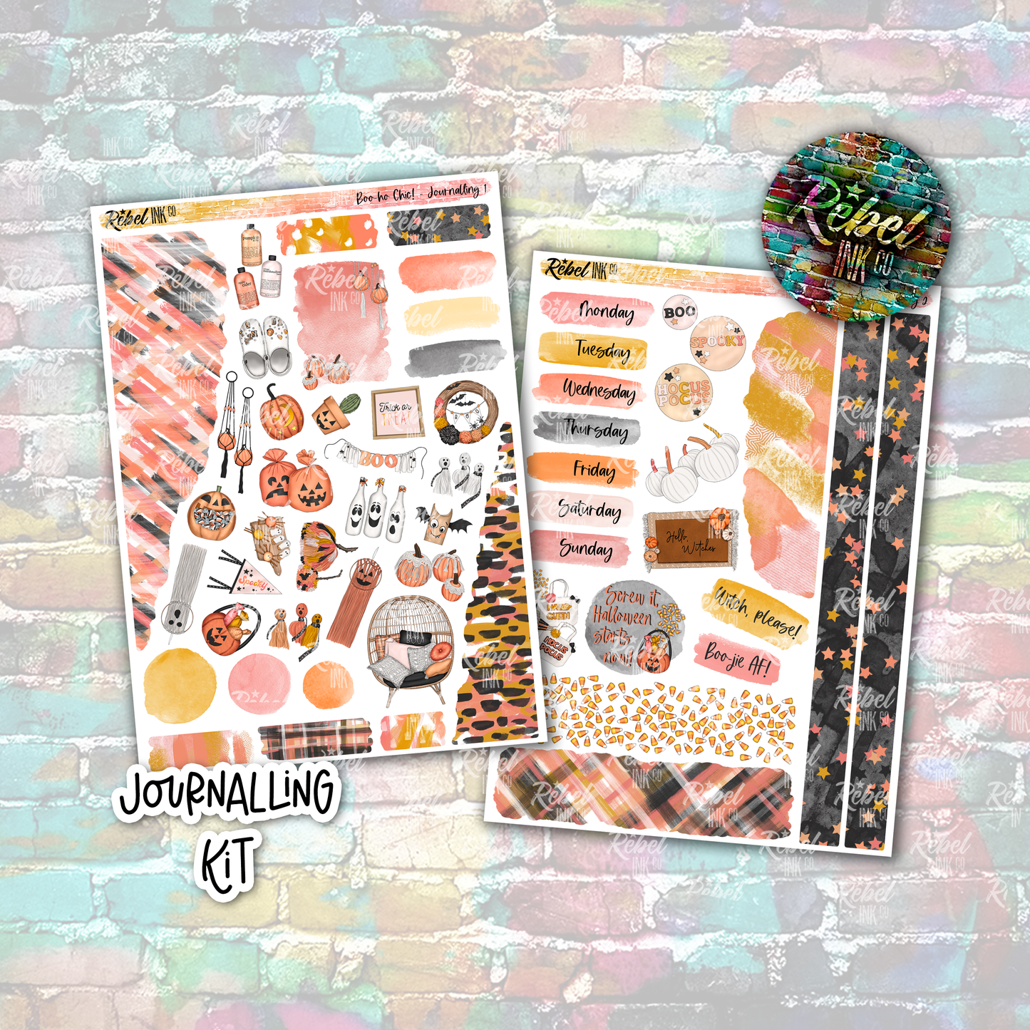 Boo-ho Chic - Journalling Kit