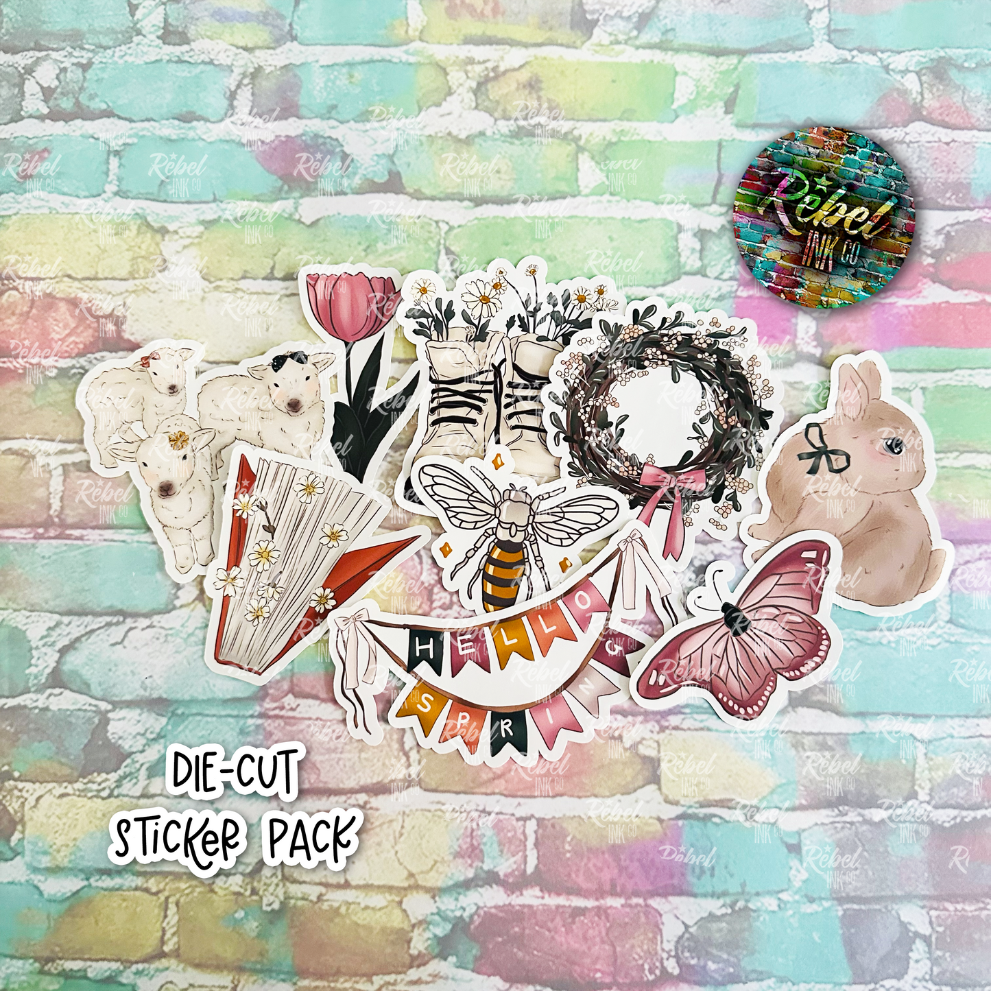 Bloom - Die-cut Sticker Pack