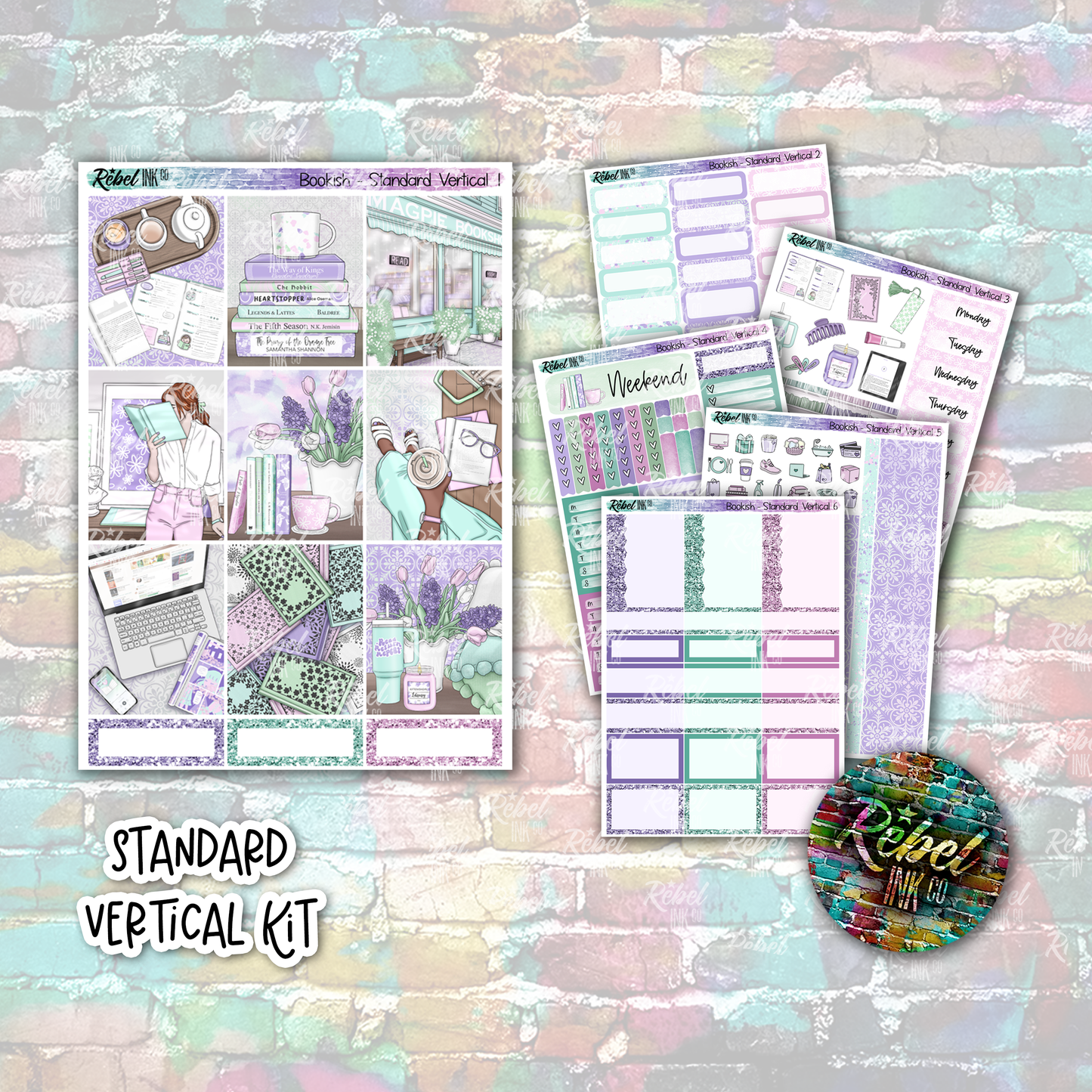 Bookish - Standard Vertical Kit
