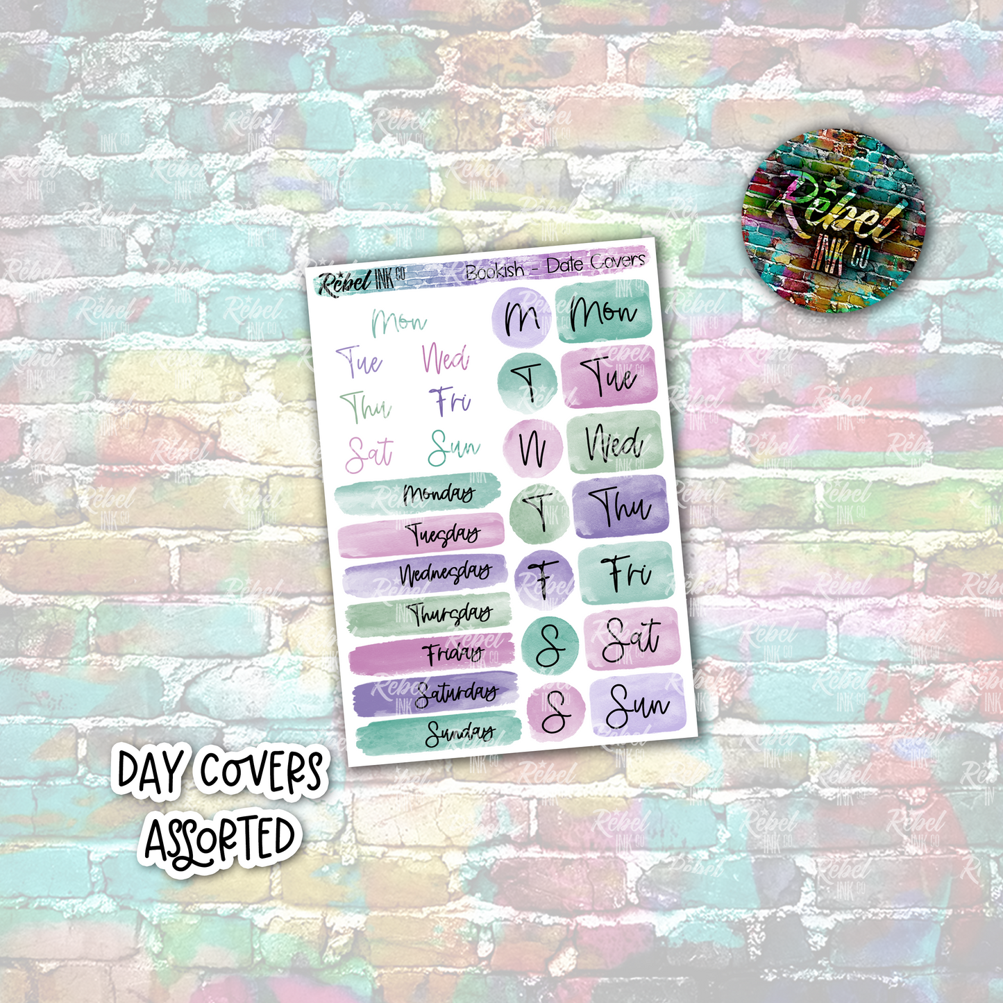 Bookish - Day Covers Assorted