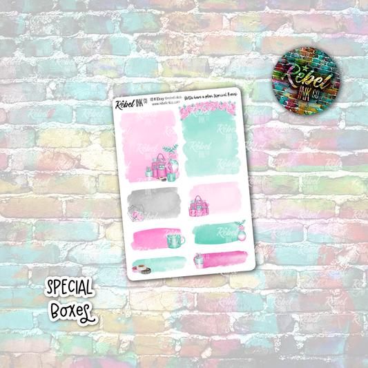 Gotta Have a Plan - Special Boxes