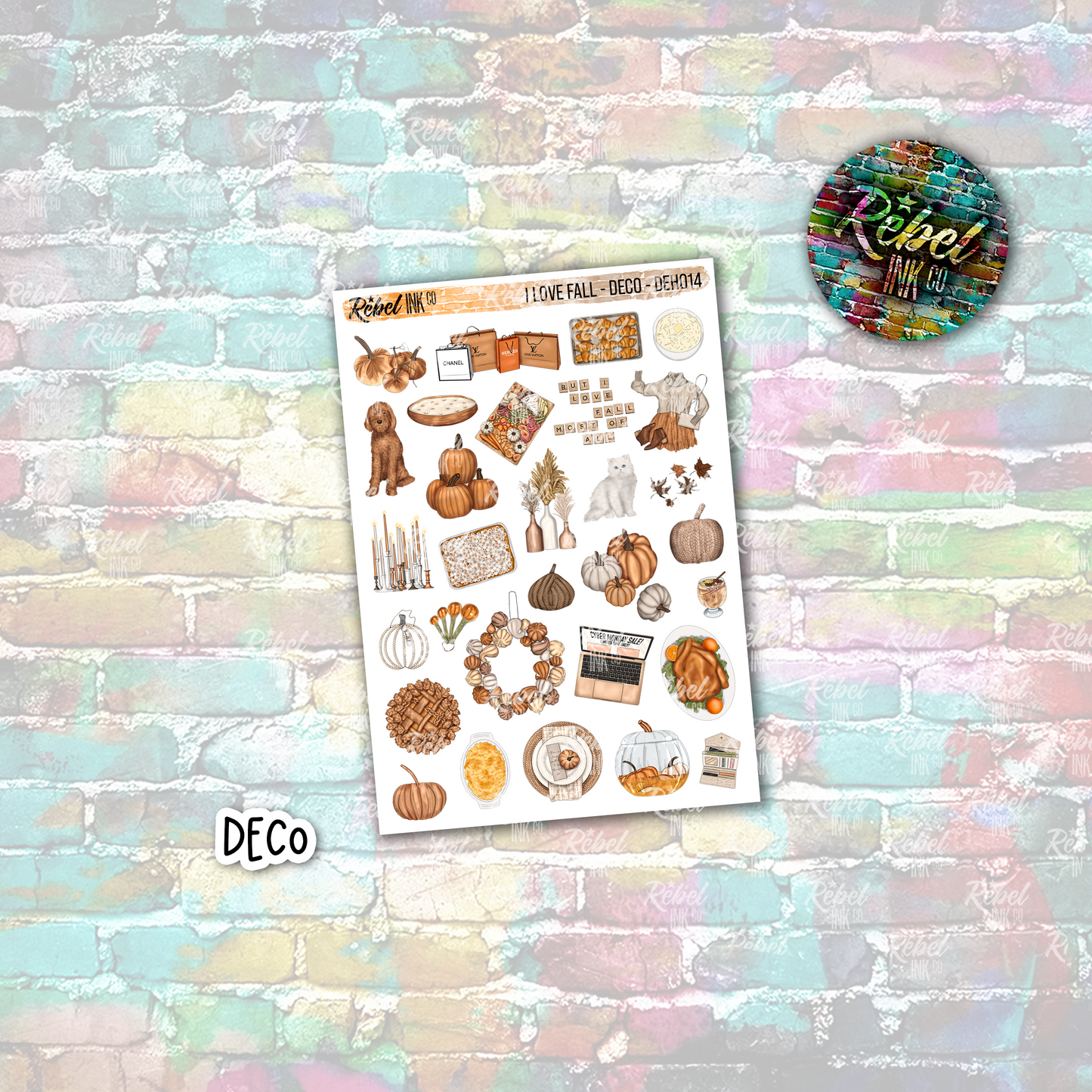 I Love Fall - Deco Small