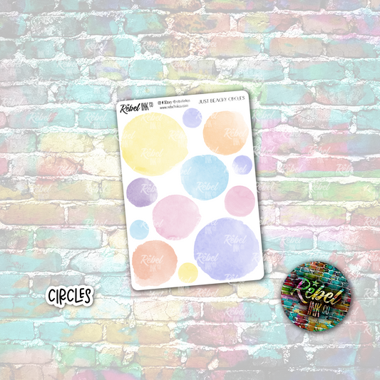 Just Beachy - Circles