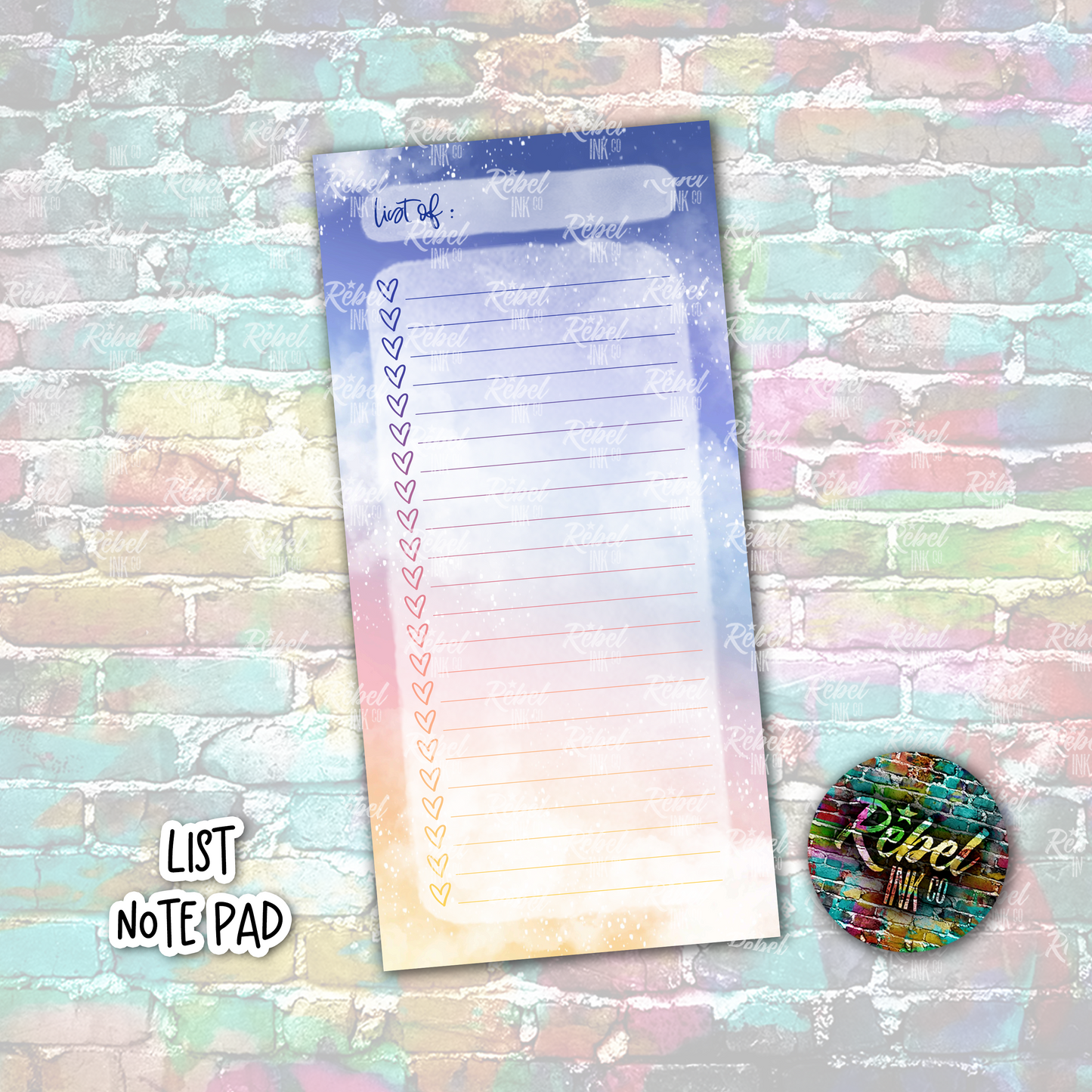 Just Beachy - Notepad - 50 sheets