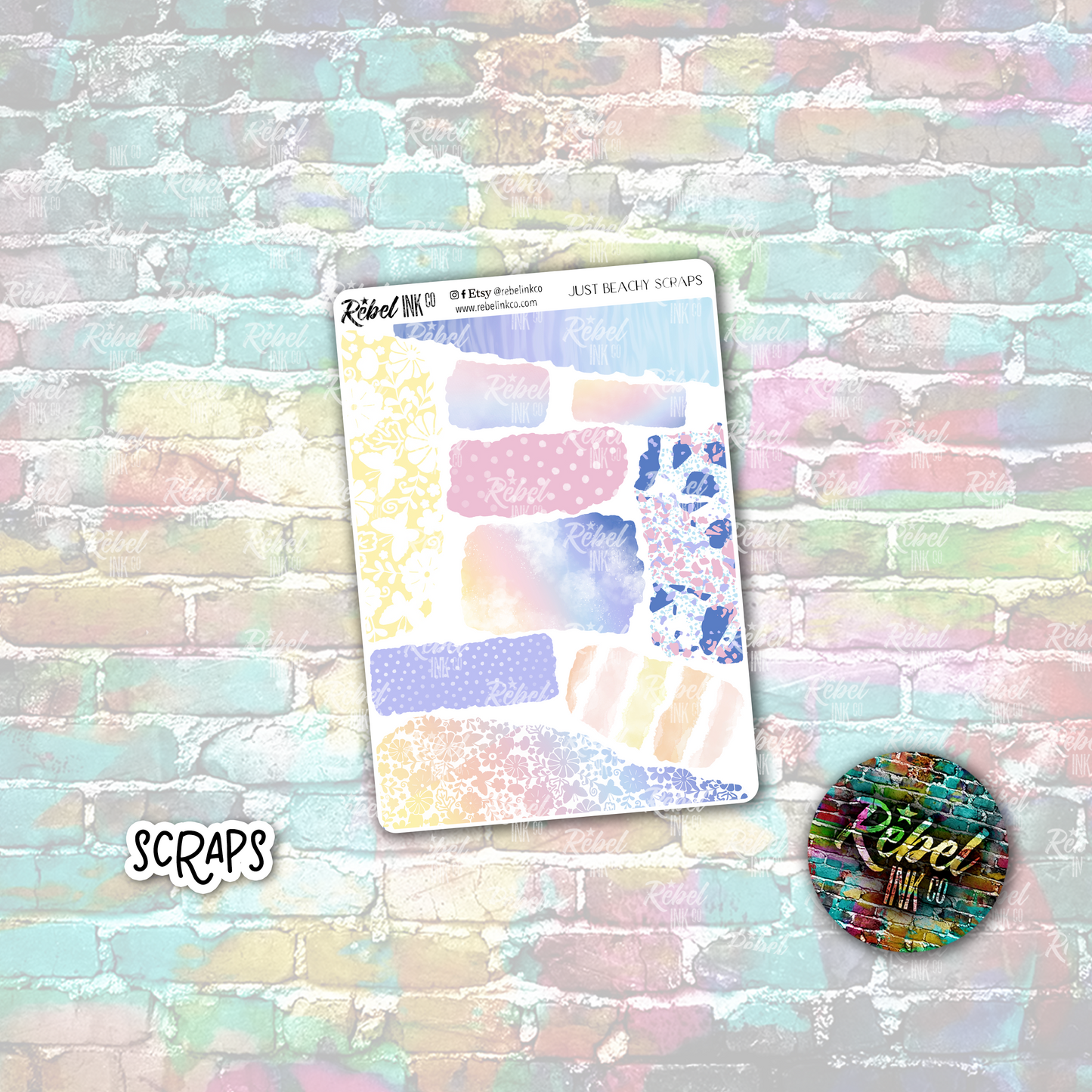 Just Beachy - Scraps