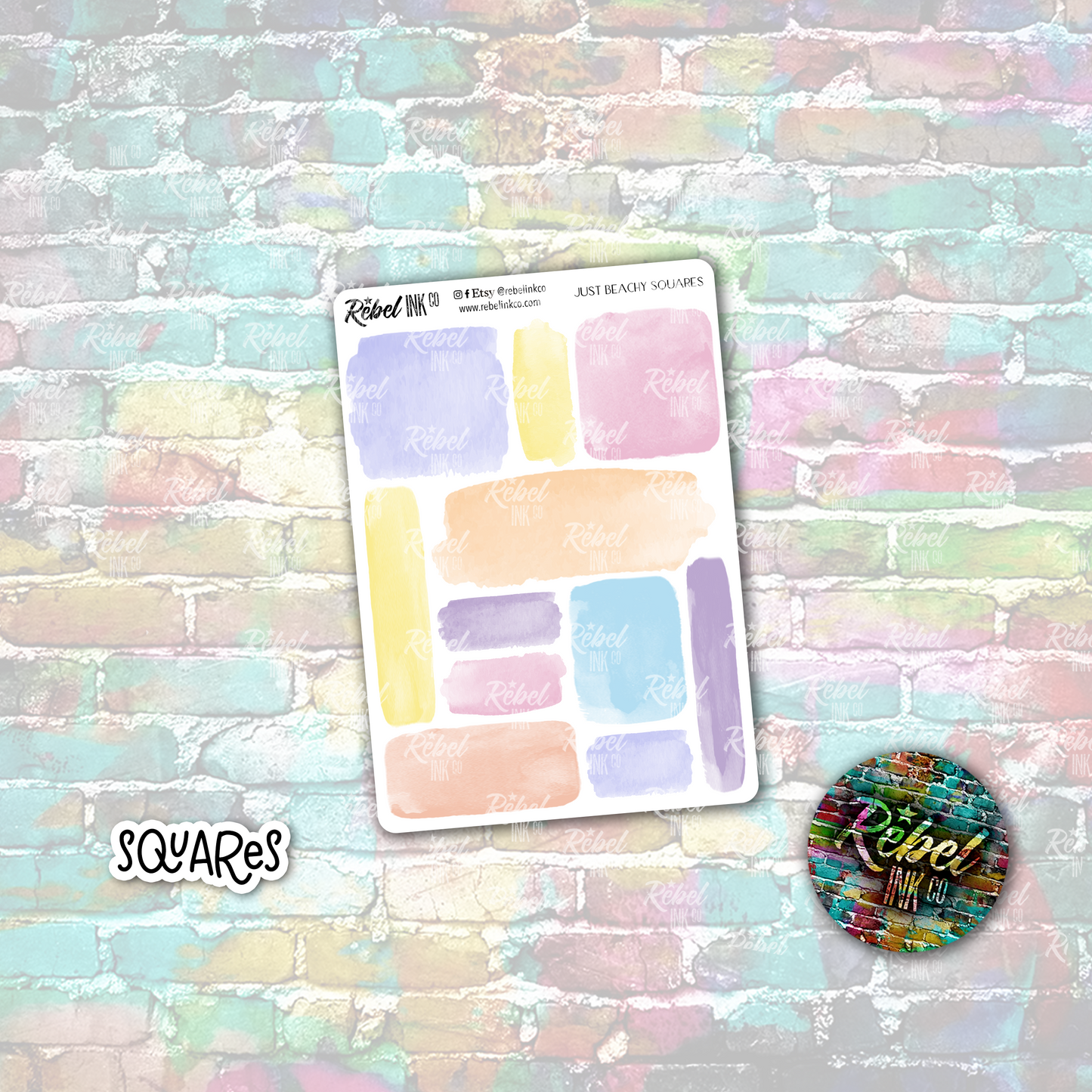 Just Beachy - Squares