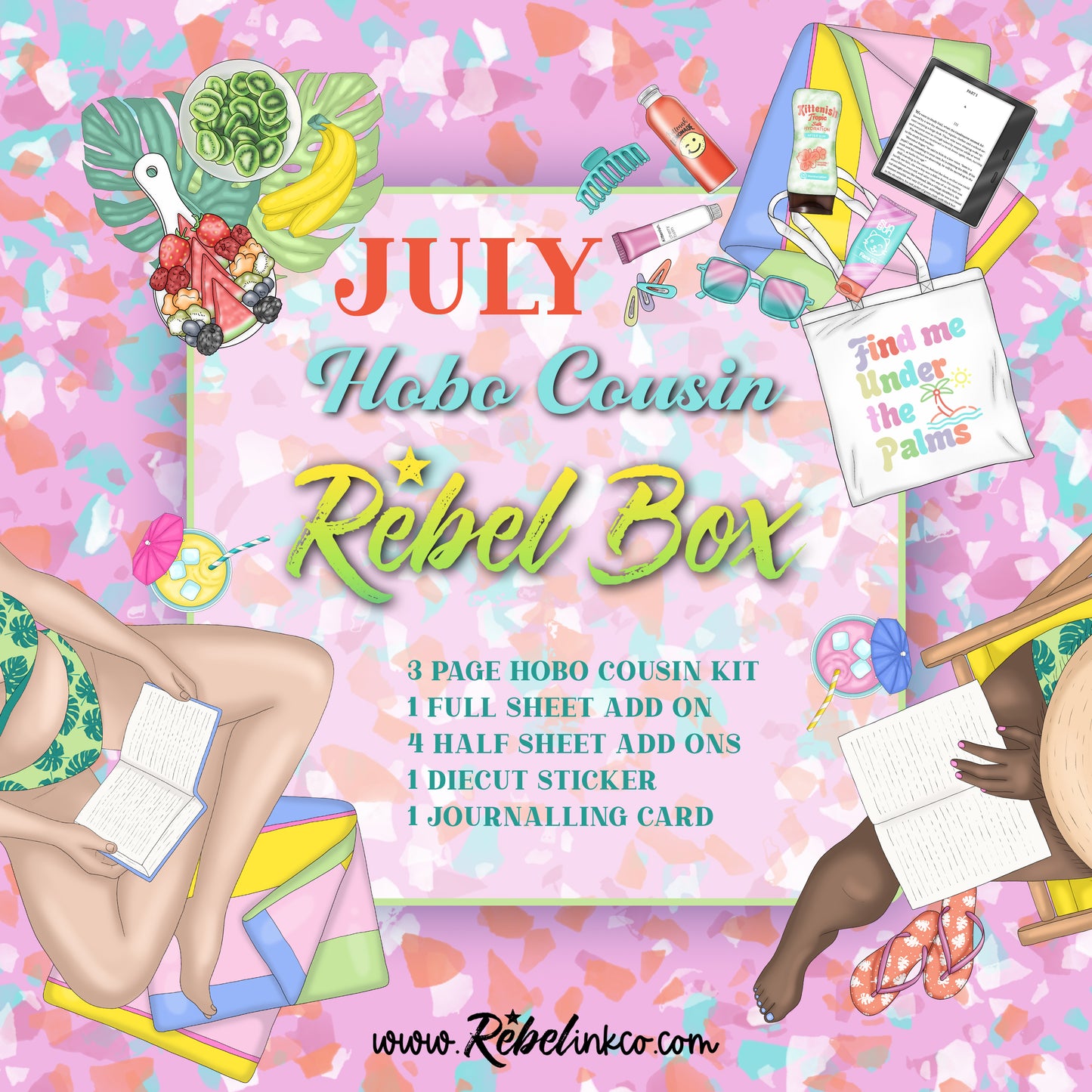 Hobo Cousin Rebel FOMO Box - July 2023