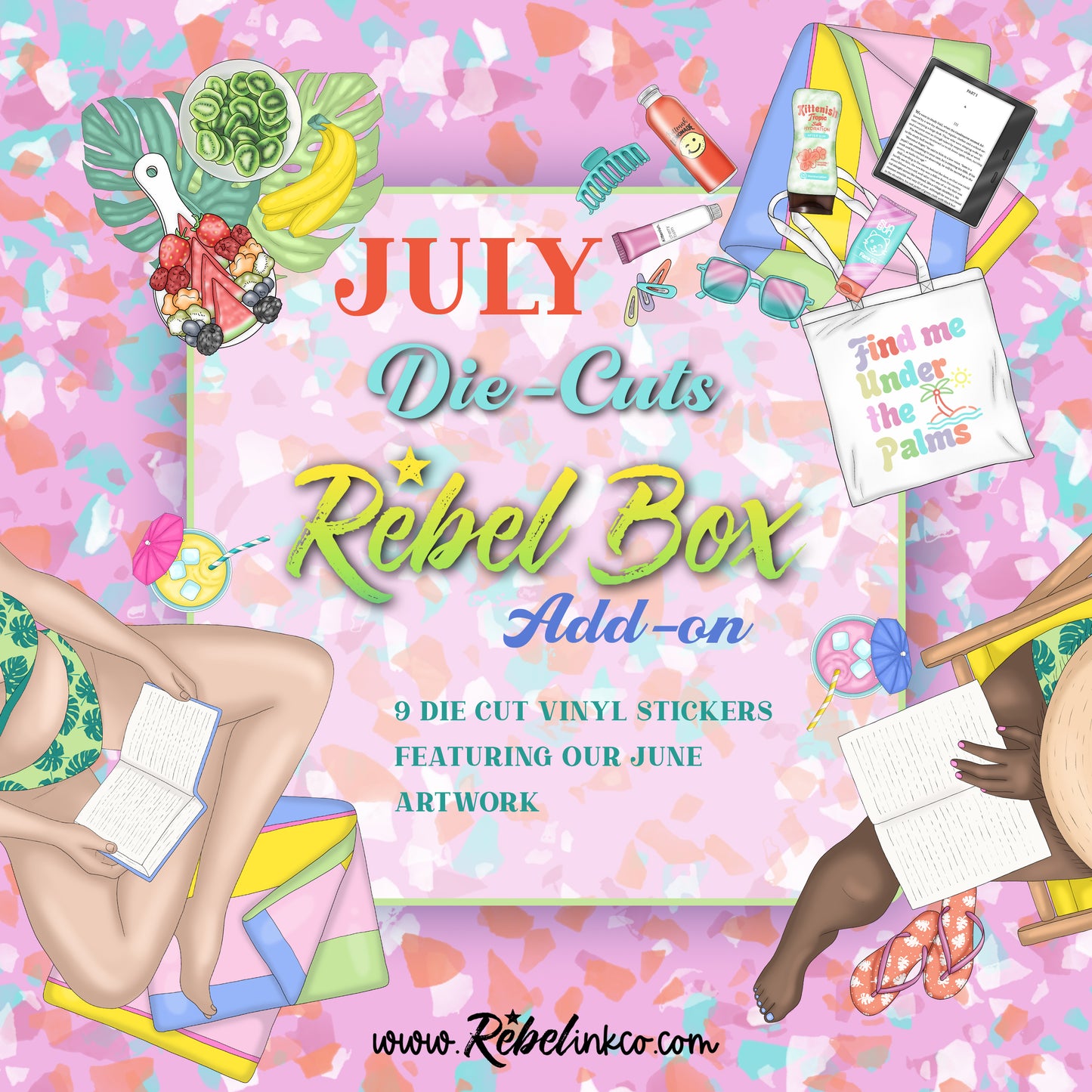 Die-cut Pack Rebel FOMO Box Add-on - July 2023