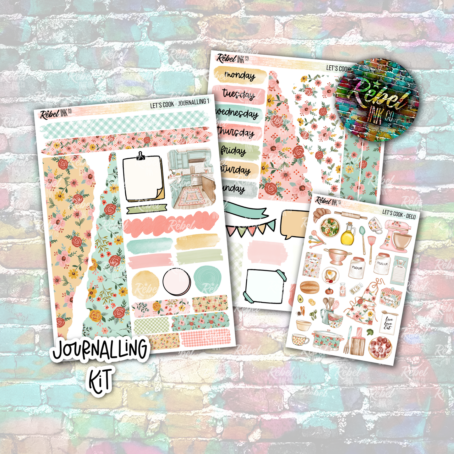 Let's Cook - Journalling Kit