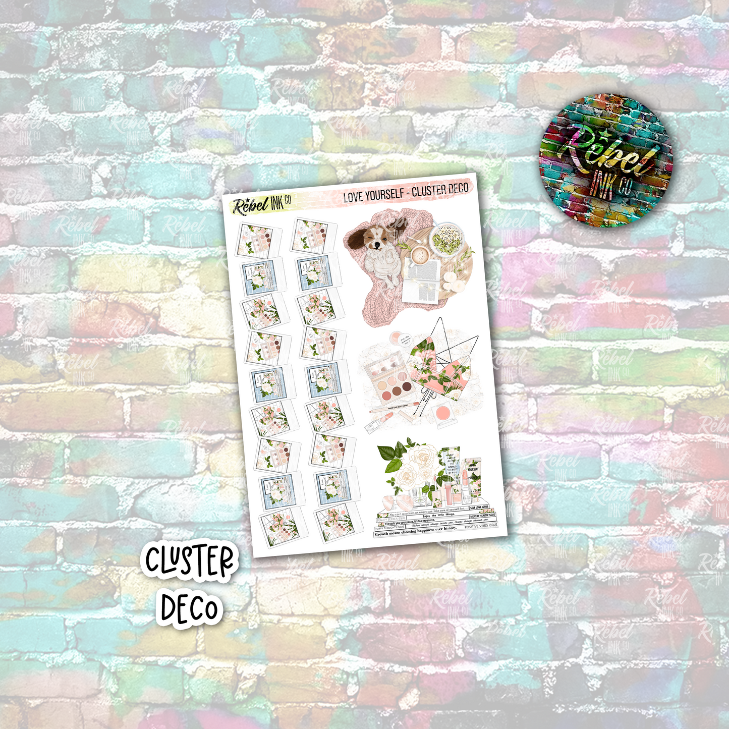 Love Yourself - Cluster Deco Small