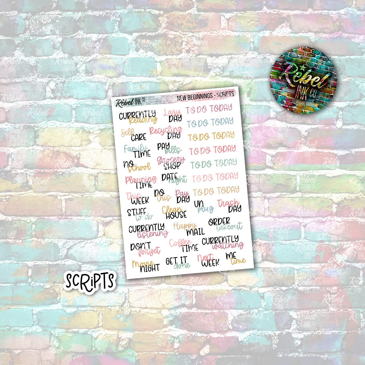 New Beginnings - Scripts